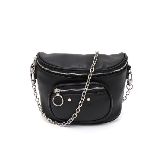 Chain-Detail Belt Bag