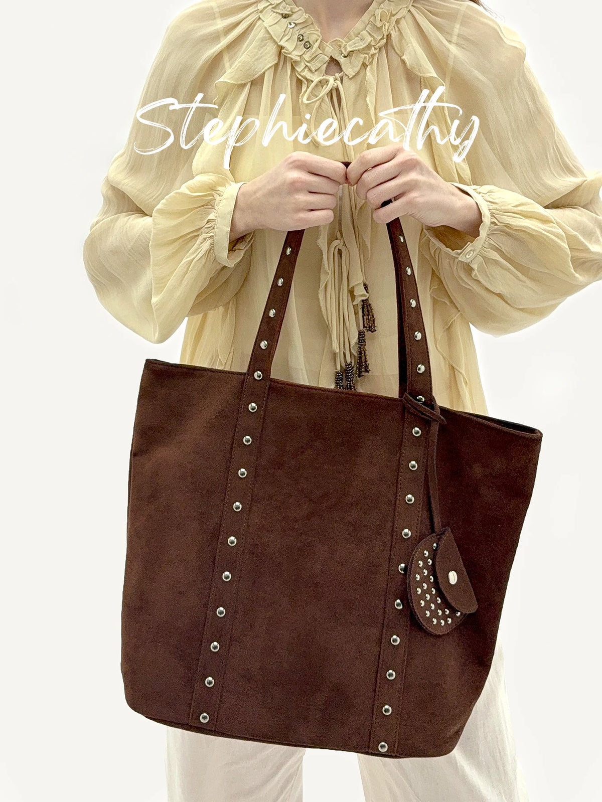 Studded Everyday Tote