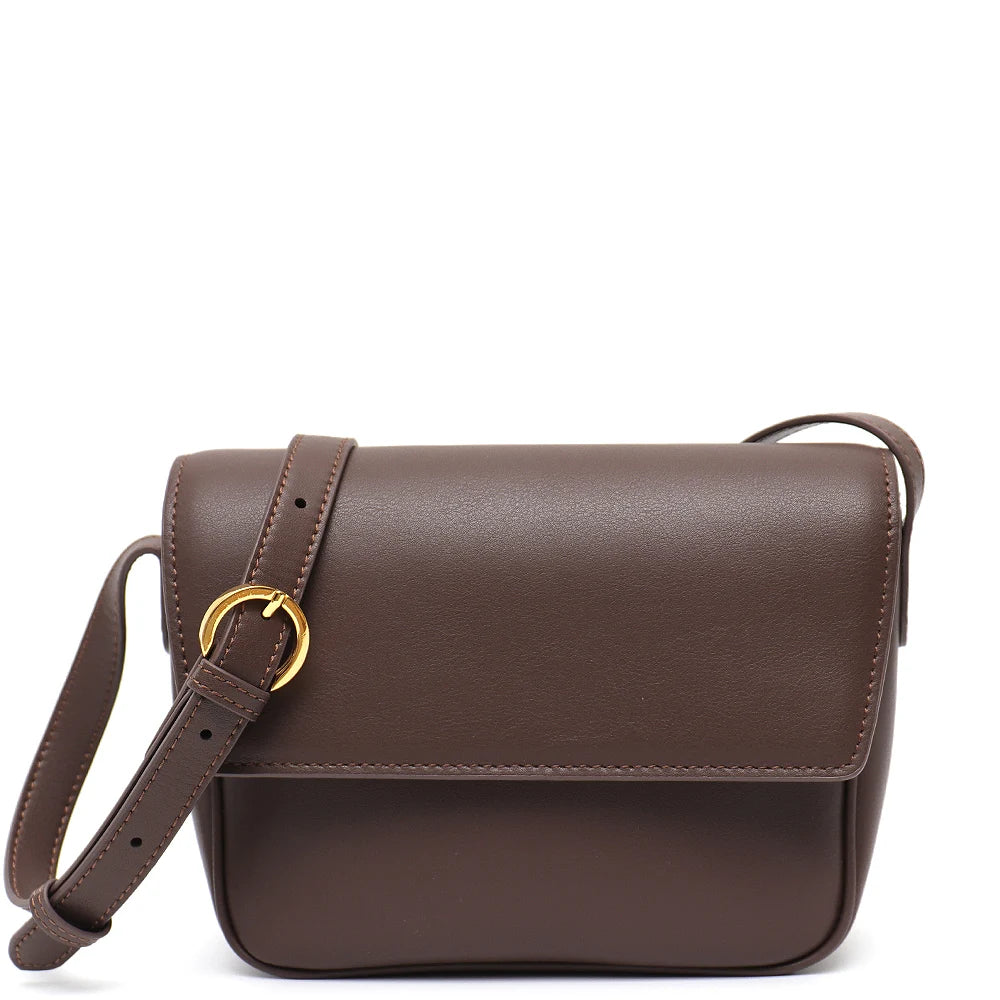 Minimal Flap Crossbody Bag