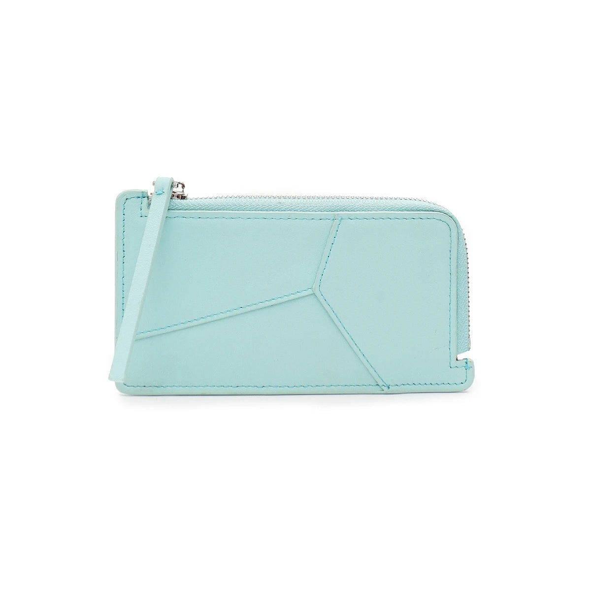 Geometric Zip Card Holder