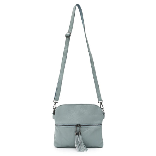 Tassel Flap Crossbody Bag