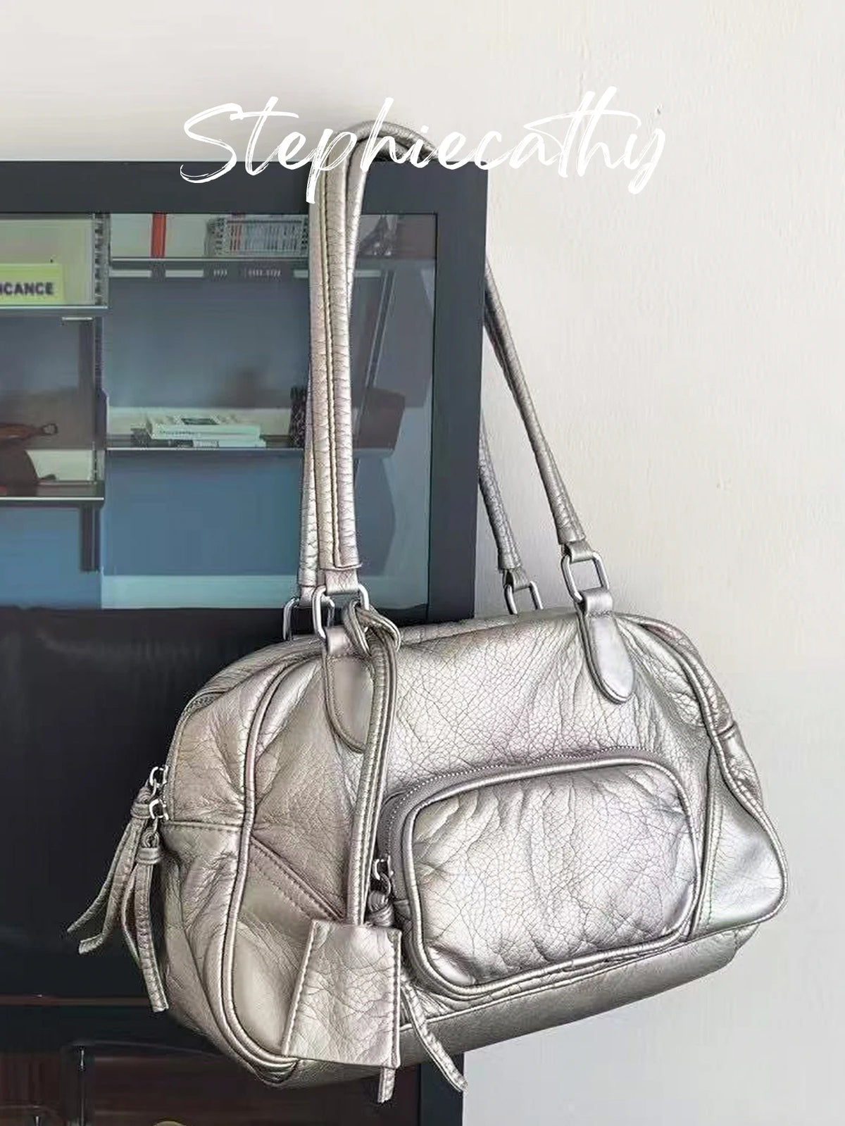 Multi-Pocket Satchel Bag