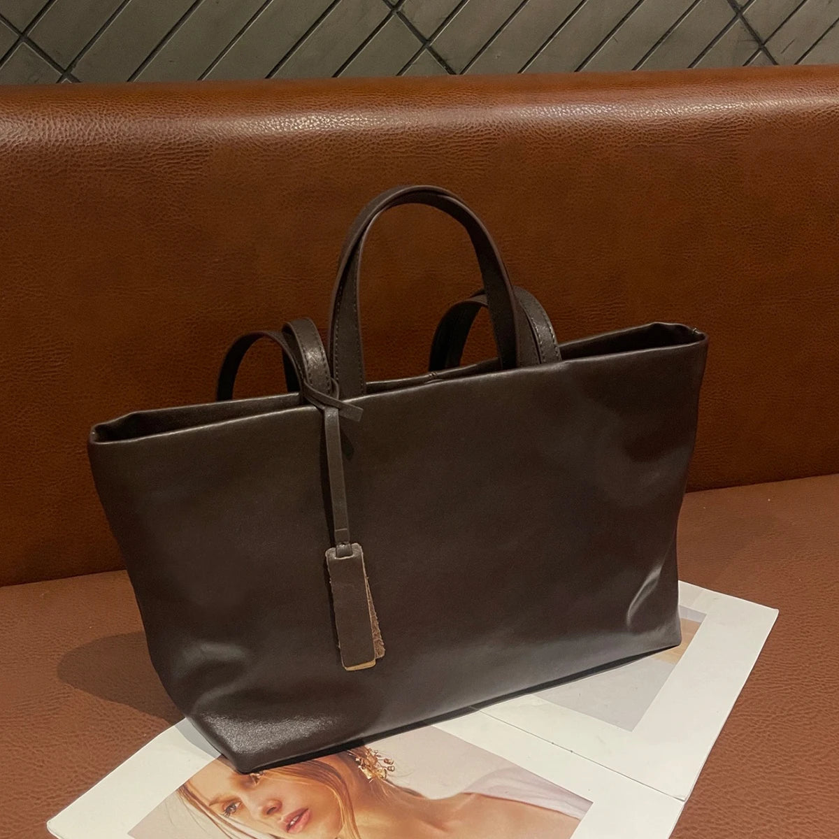 Classic Large Shoulder Tote