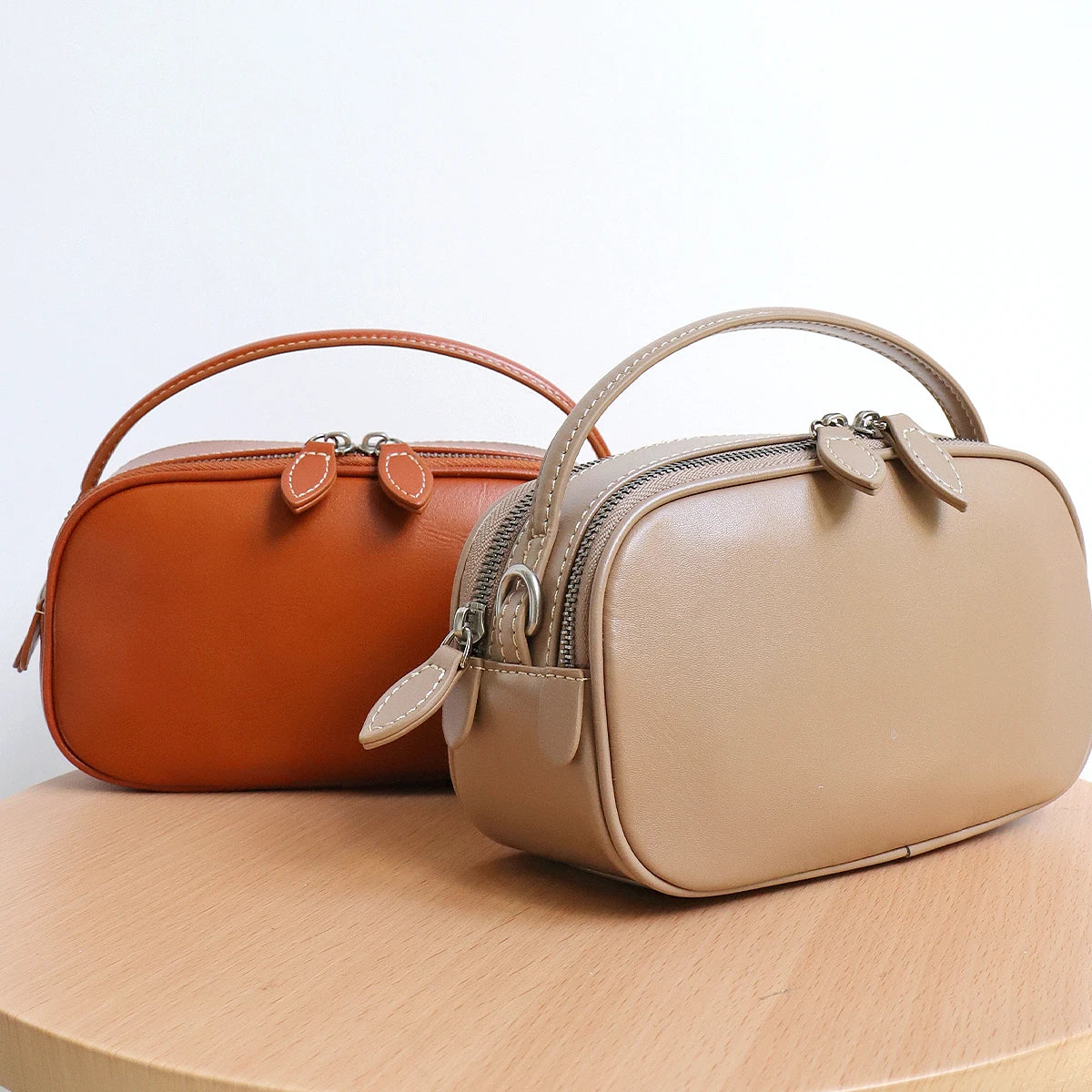 Vintage Frame Top-Handle Bag