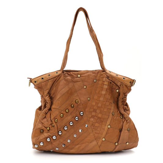 Riveted Patchwork Tote