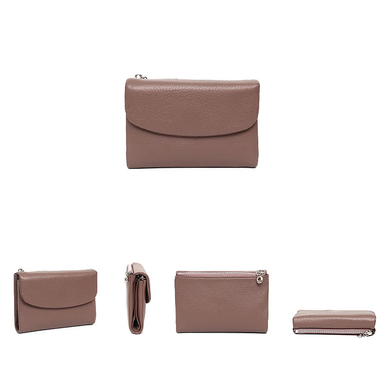 Minimal Flap Trifold Wallet