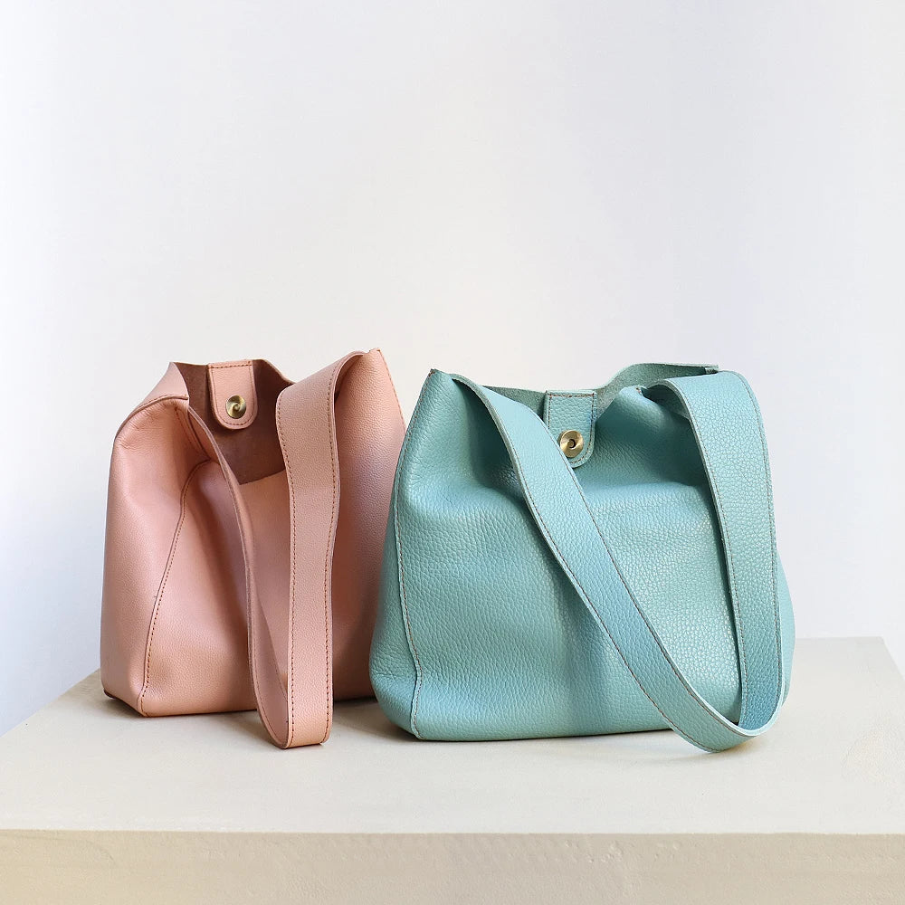 Minimal Soft Shoulder Bag