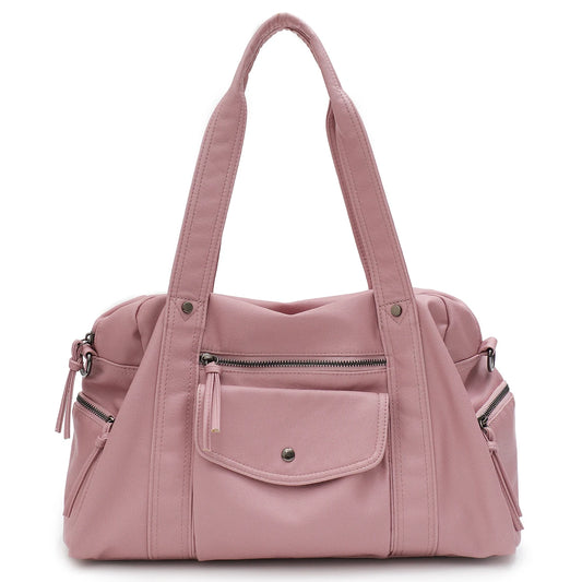 Soft Barrel Shoulder Bag