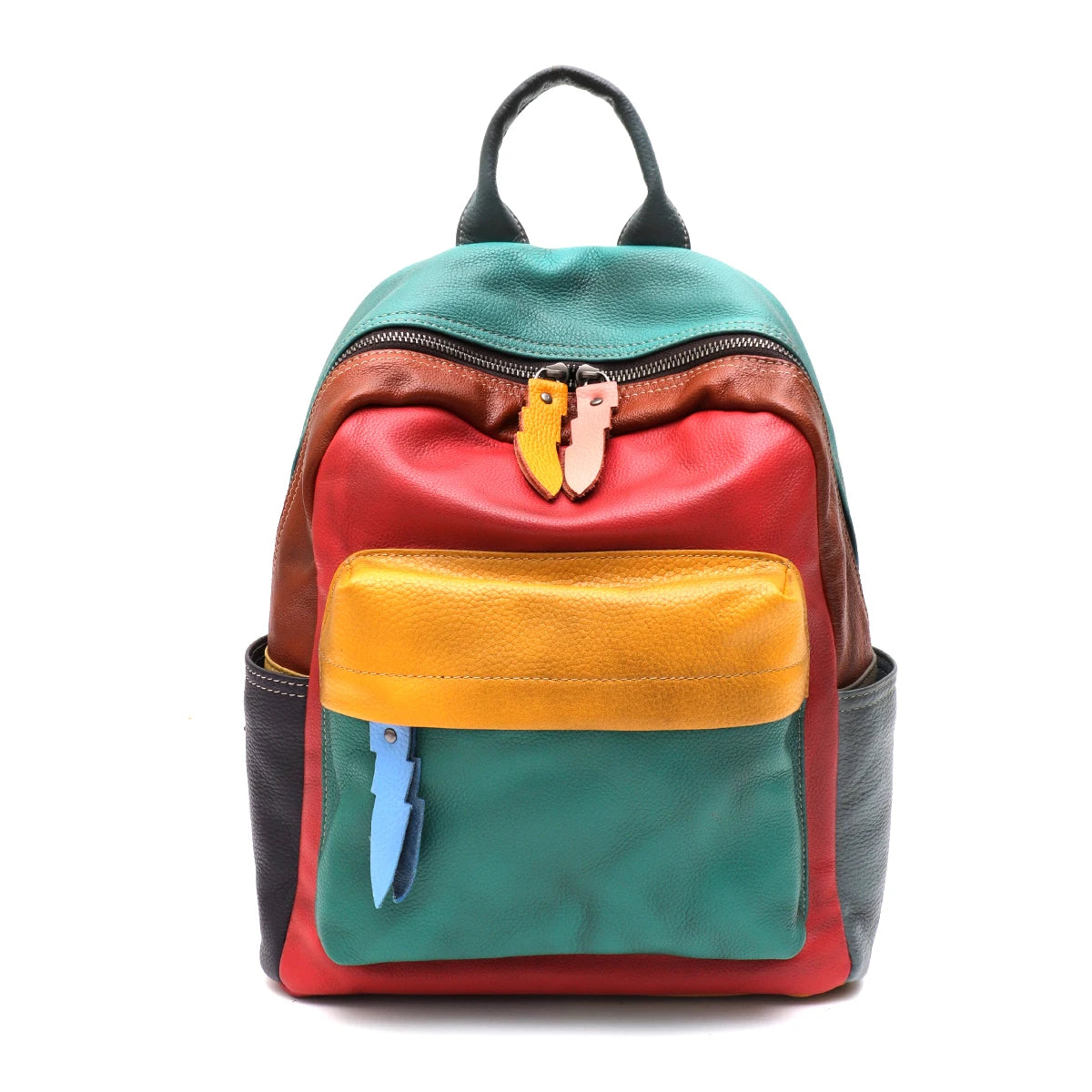 Colorblock Multi-Pocket Backpack
