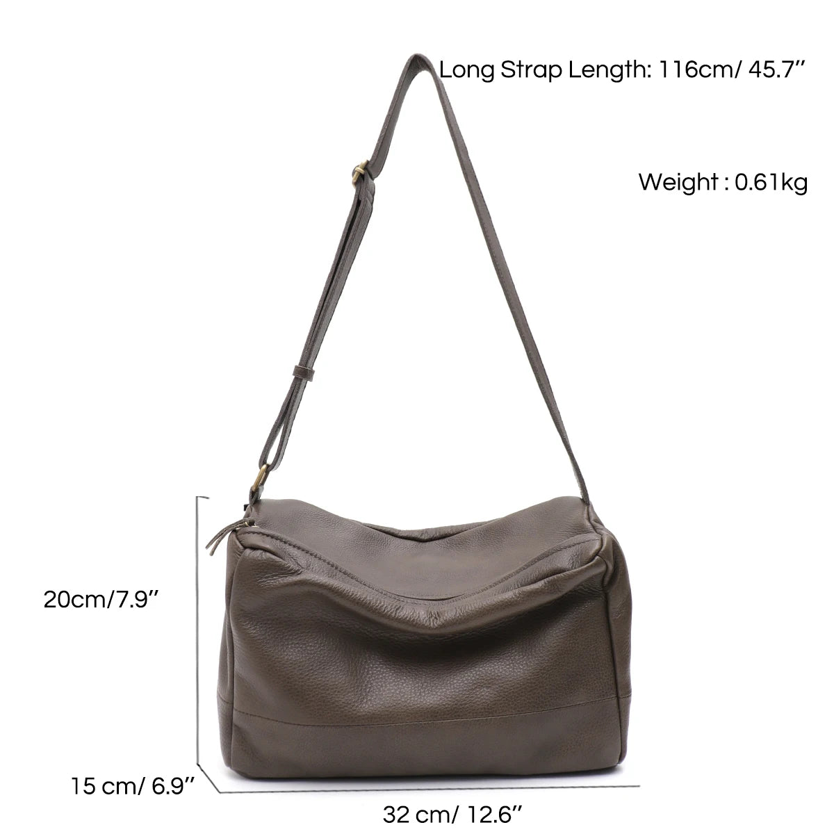 Slouchy Crossbody Hobo