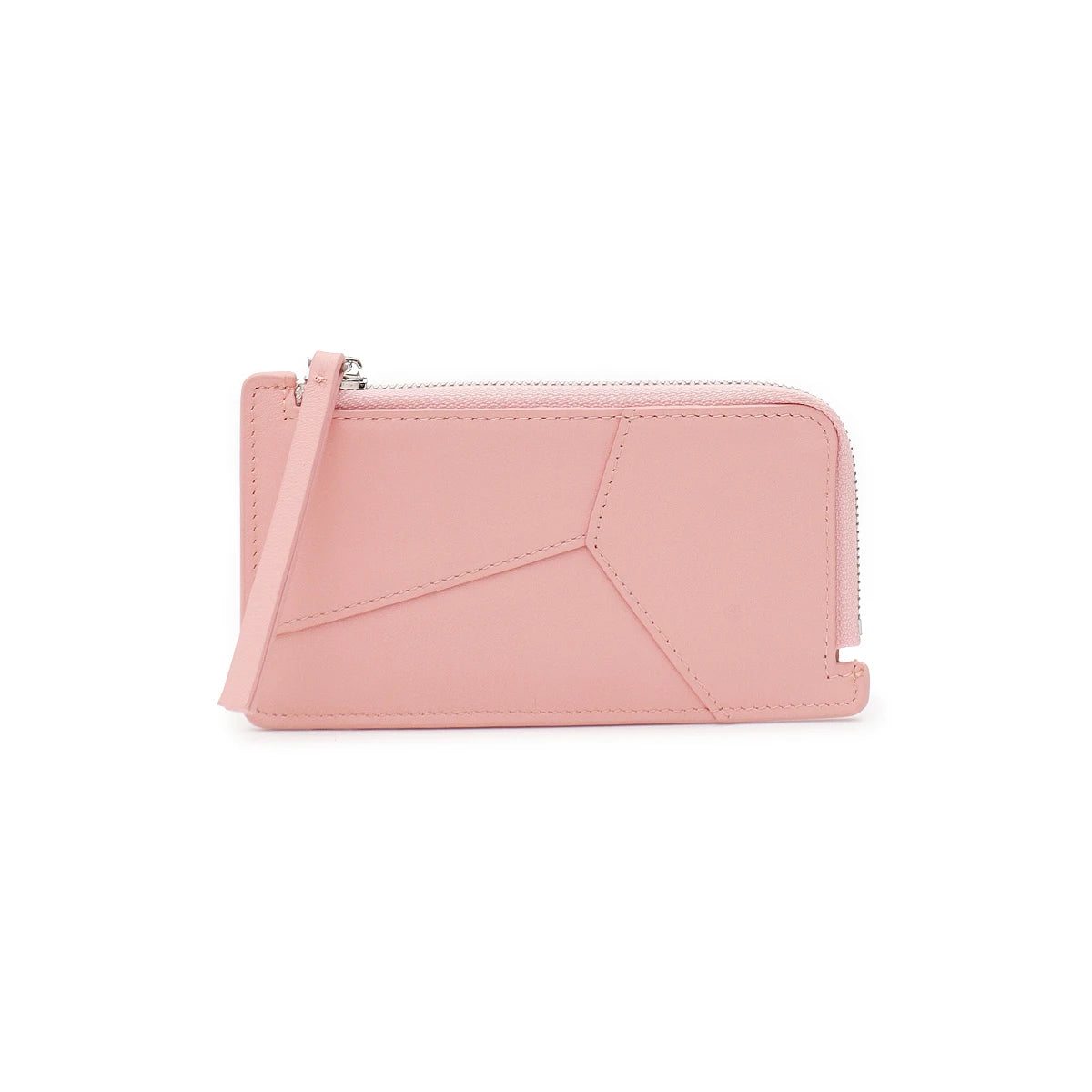 Geometric Zip Card Holder