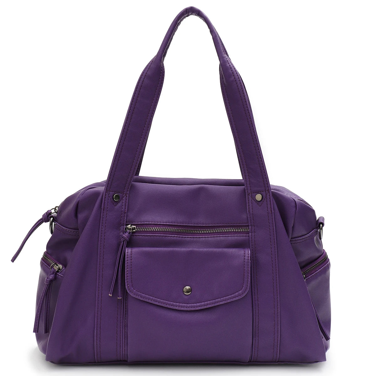 Soft Barrel Shoulder Bag