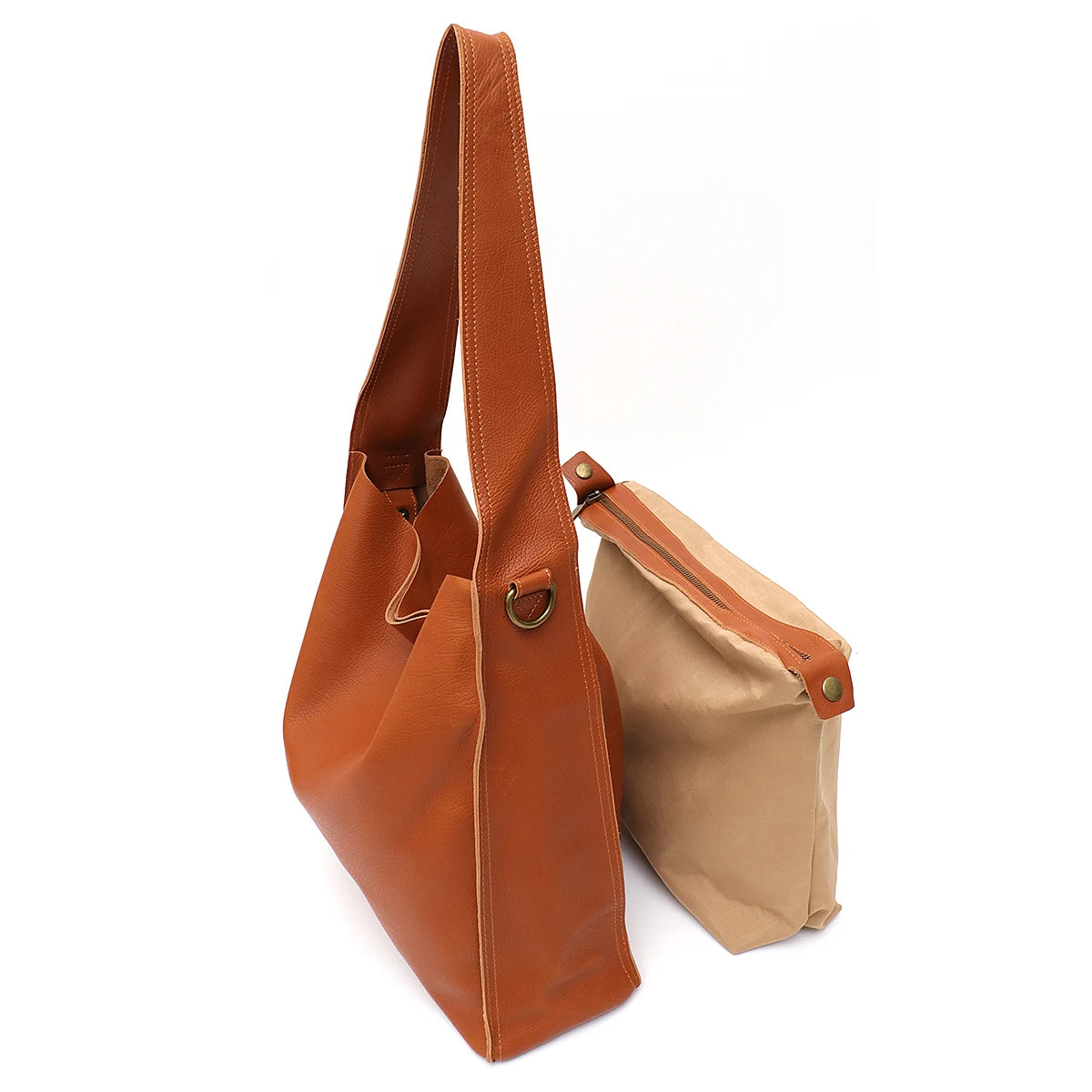 Clean-Line Zip Hobo