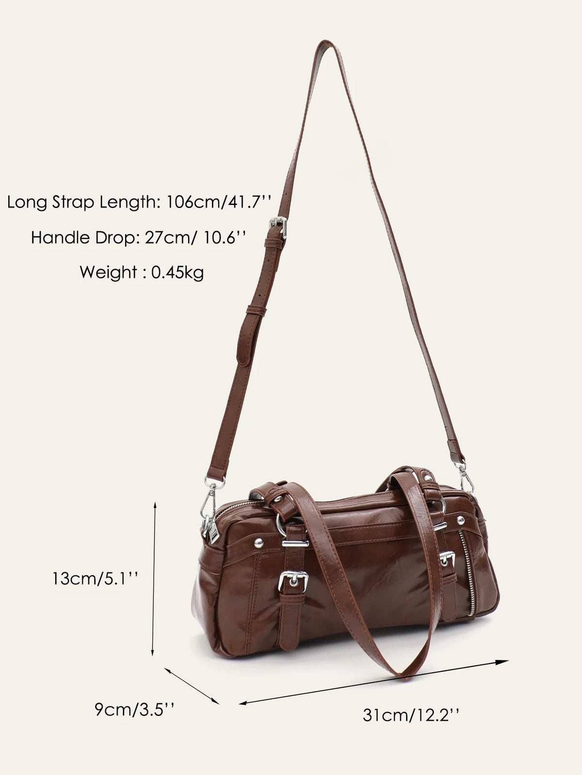 Buckled Everyday Satchel