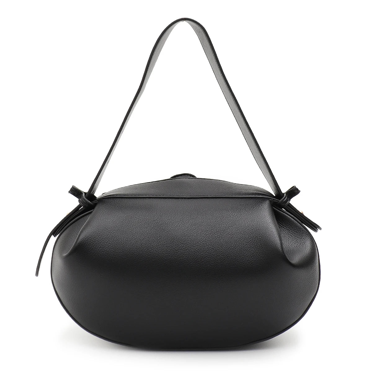 Structured Oval Shoulder Bag
