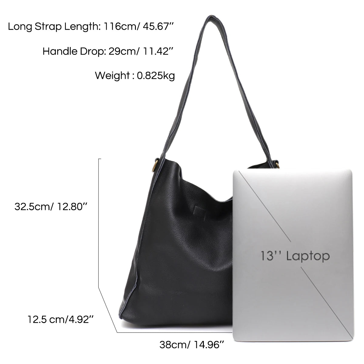 Clean-Line Zip Hobo