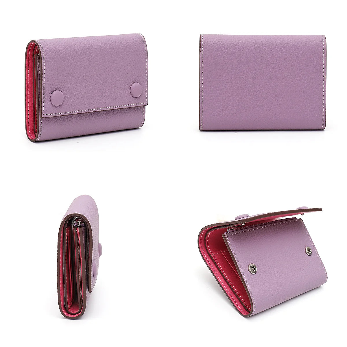 Double-Snap Trifold Wallet