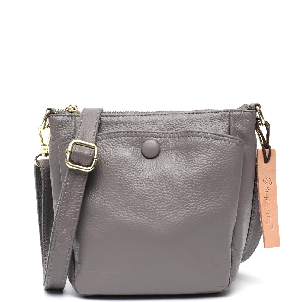 Compact Multi-Pocket Crossbody