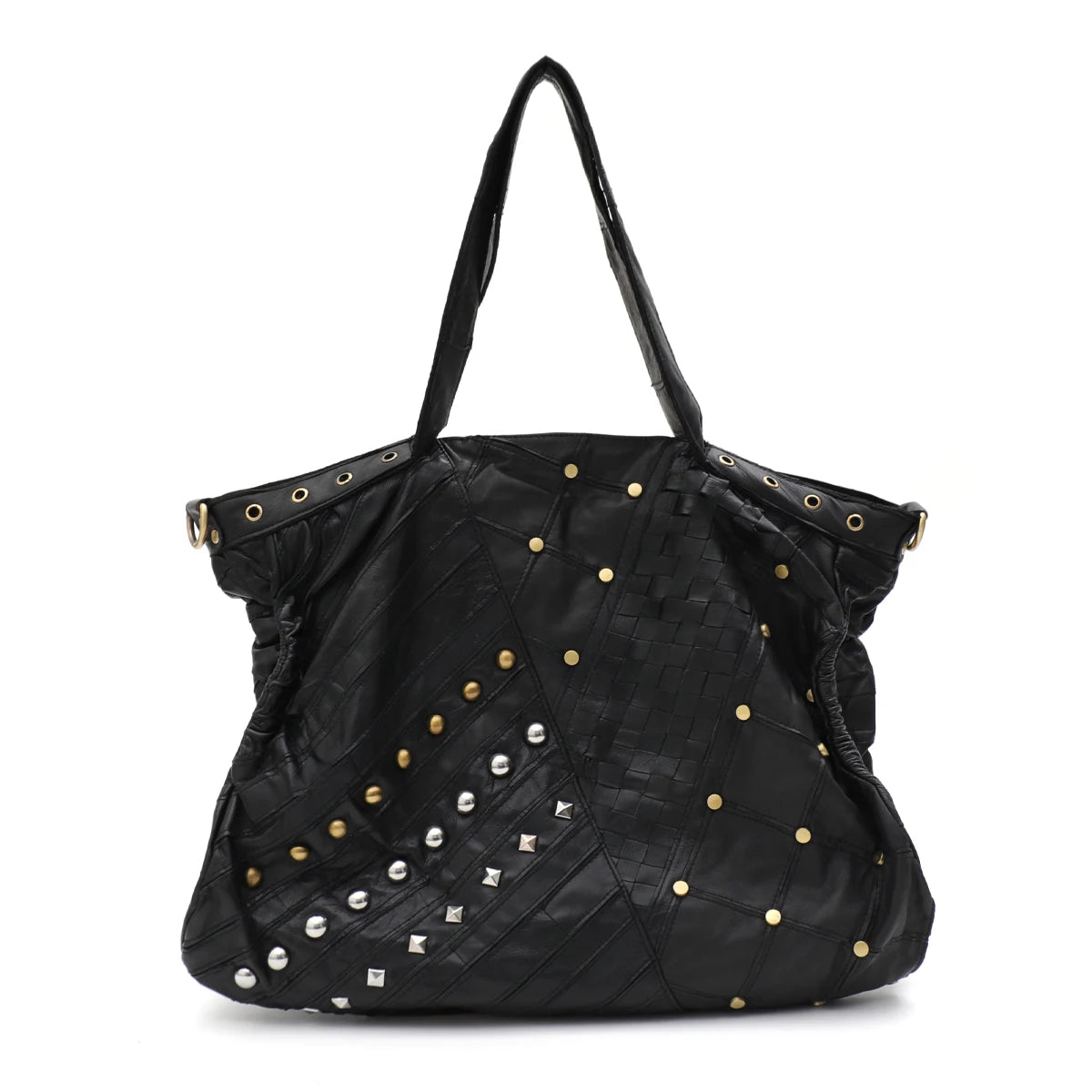 Riveted Patchwork Tote