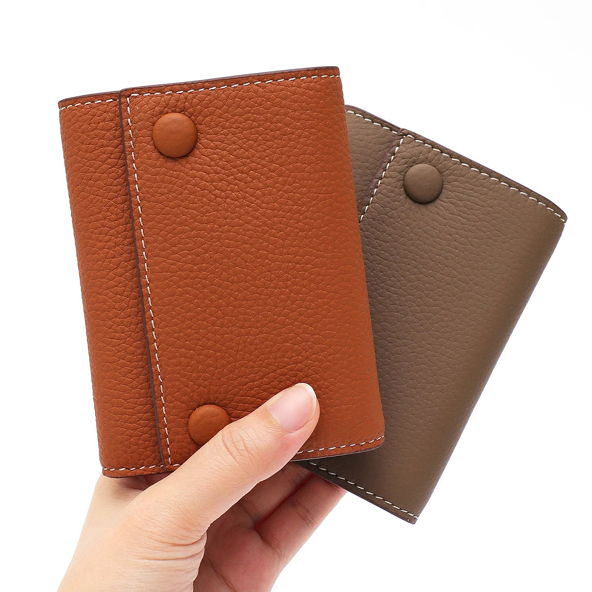 Double-Snap Trifold Wallet