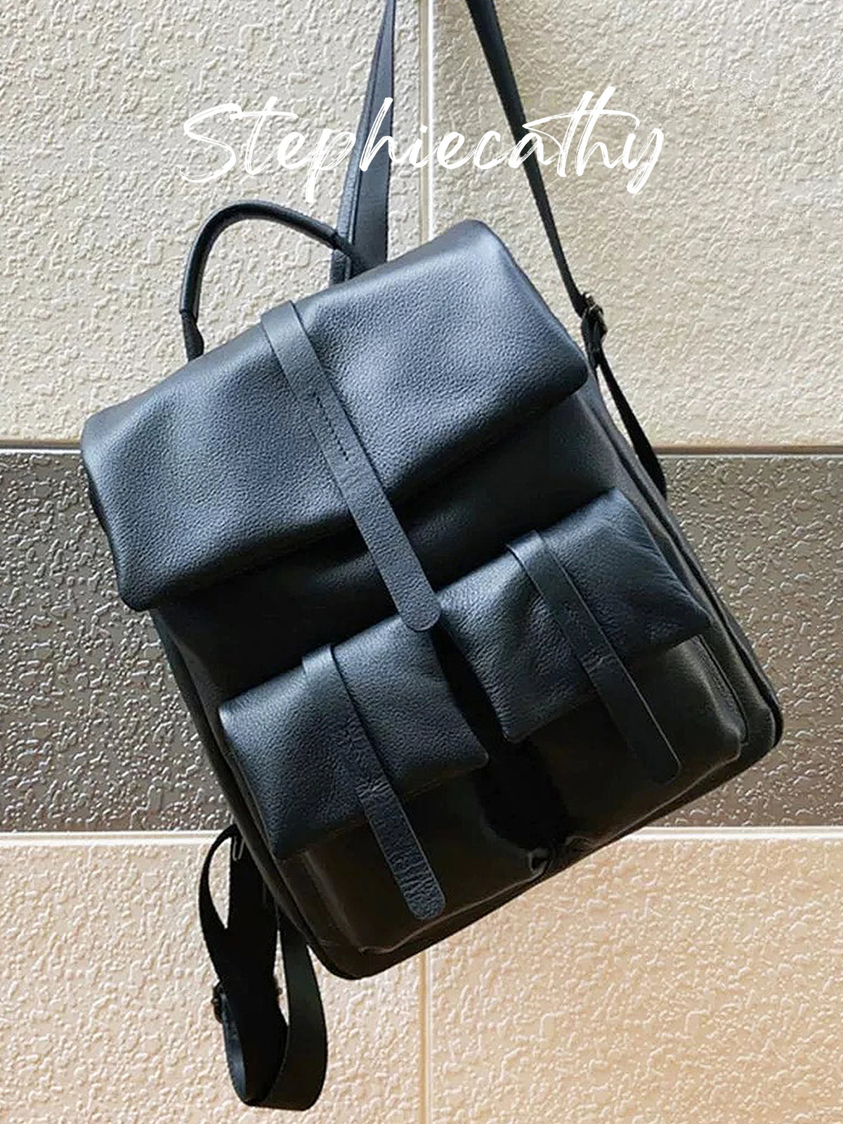 Structured Flap Backpack