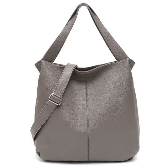 Wide-Strap Slouchy Hobo