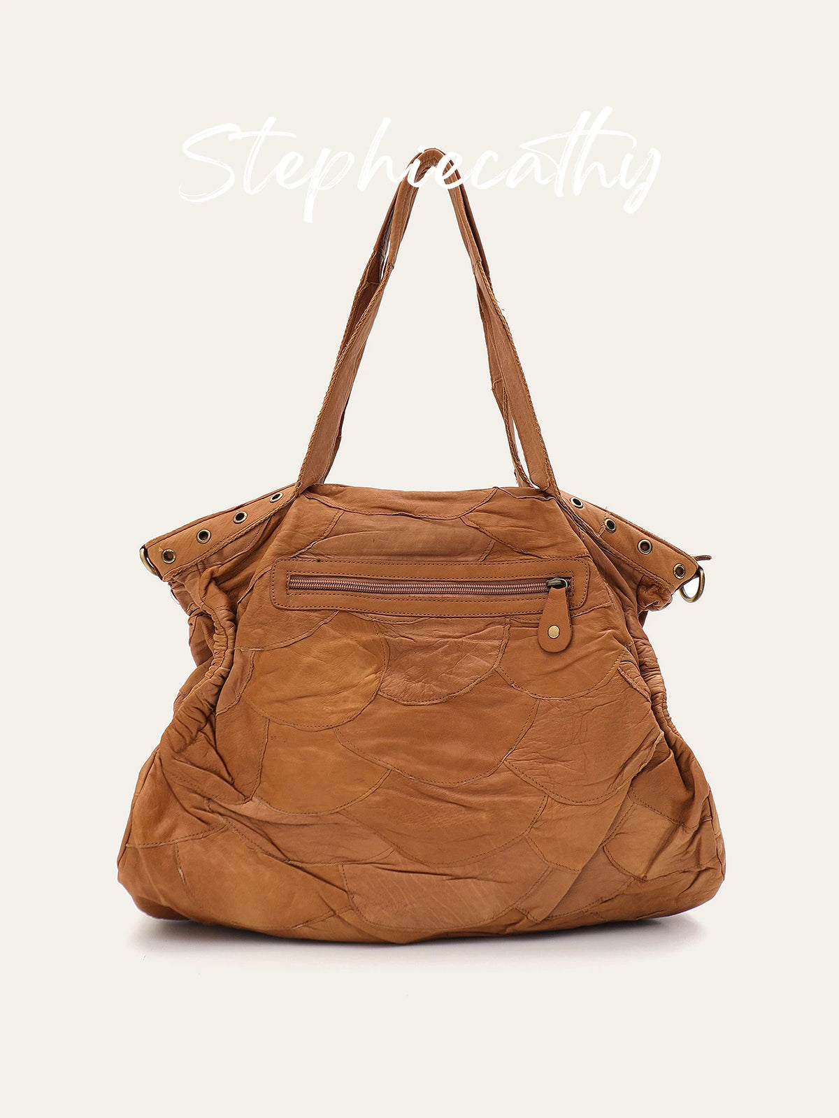 Riveted Patchwork Tote