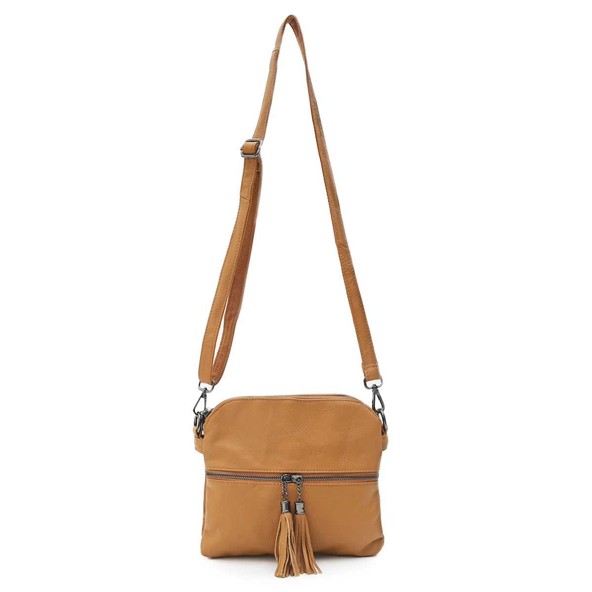 Tassel Flap Crossbody Bag