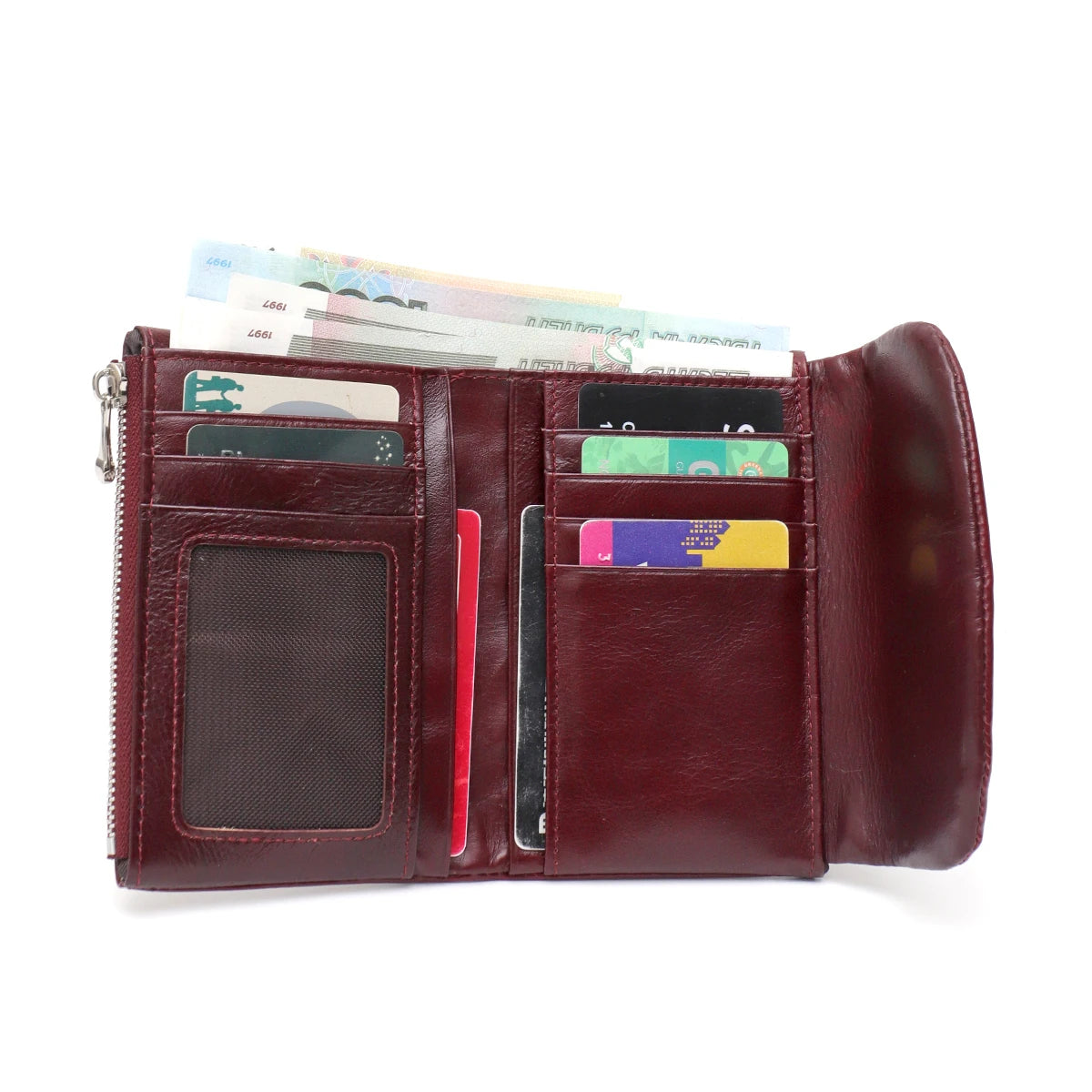 Vintage Flap Bifold Wallet