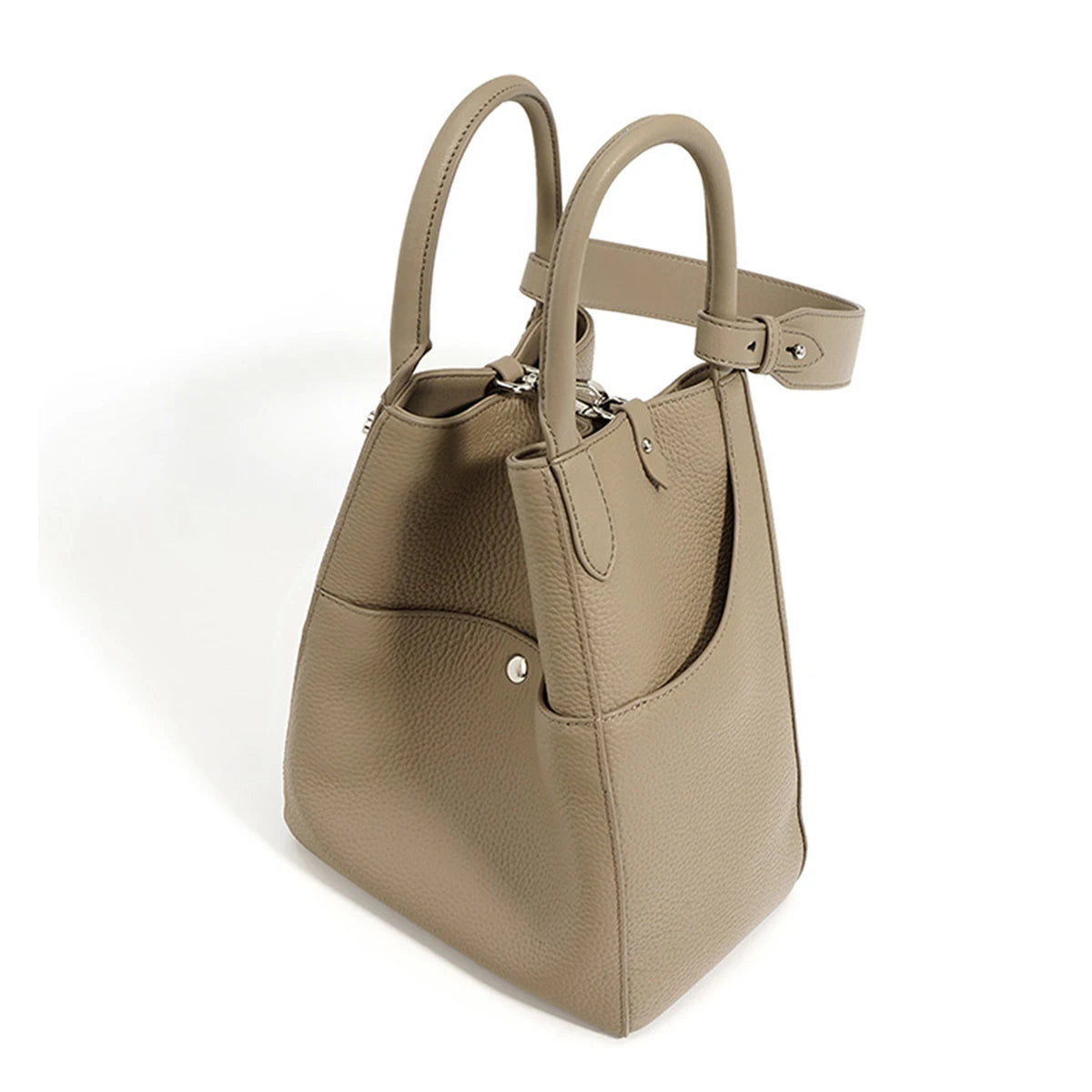 Soft Snap Shoulder Tote