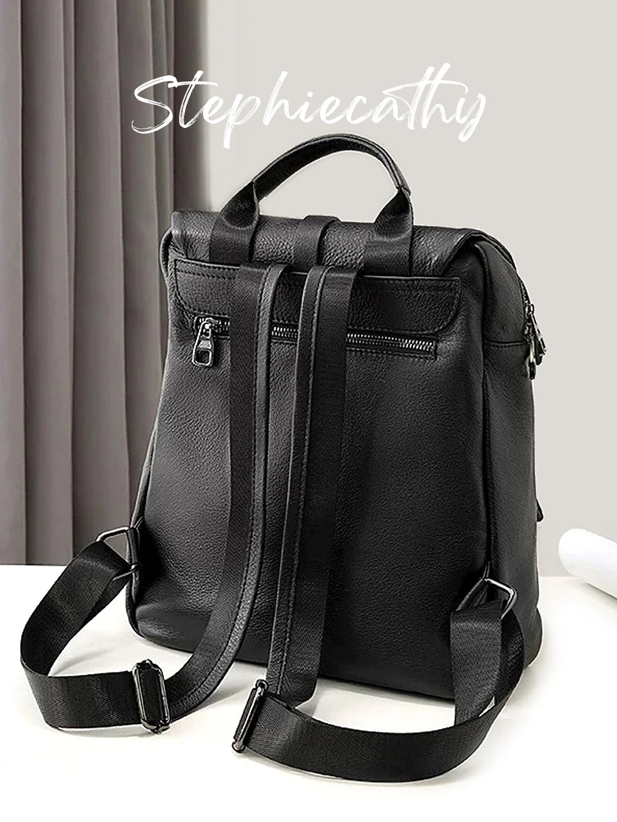 Structured Flap Backpack