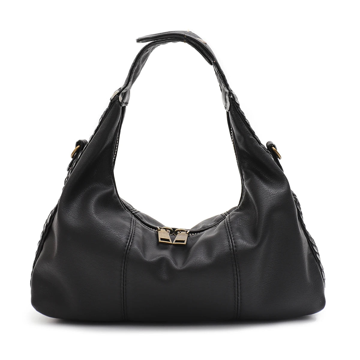 Minimal Zip Hobo Bag