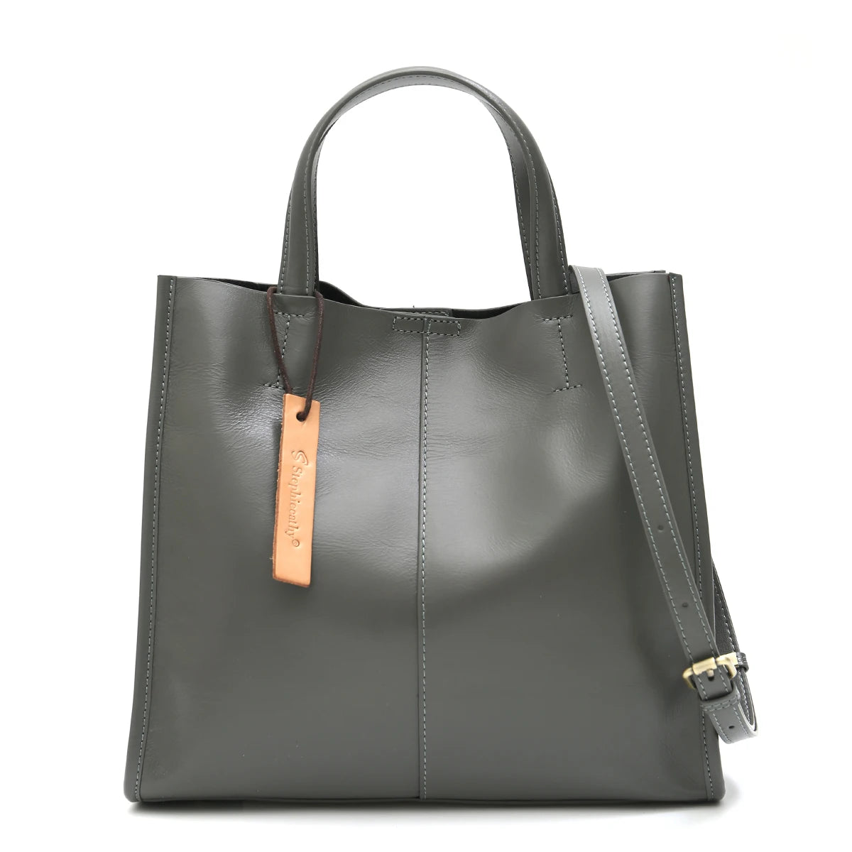 Minimal Top-Handle Tote