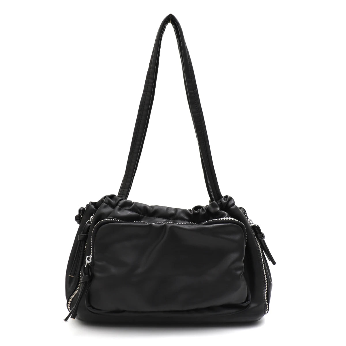 Multi-Pocket Shoulder Tote