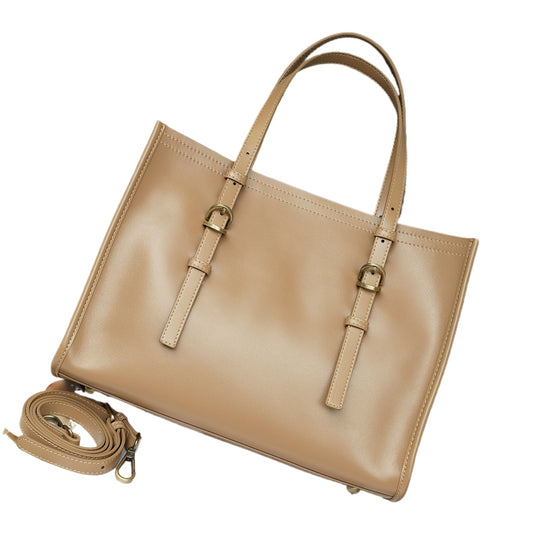 Structured Top-Handle Tote
